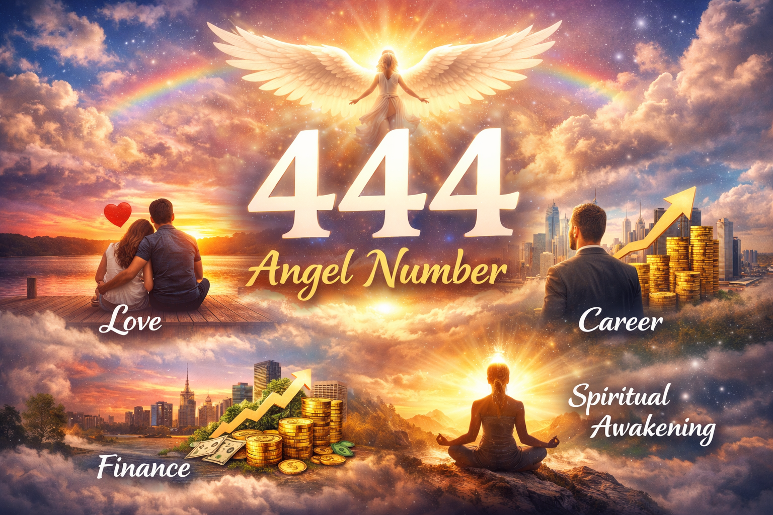 Angel Number 444 Meaning: Love, Career, Finance and Spiritual Significance