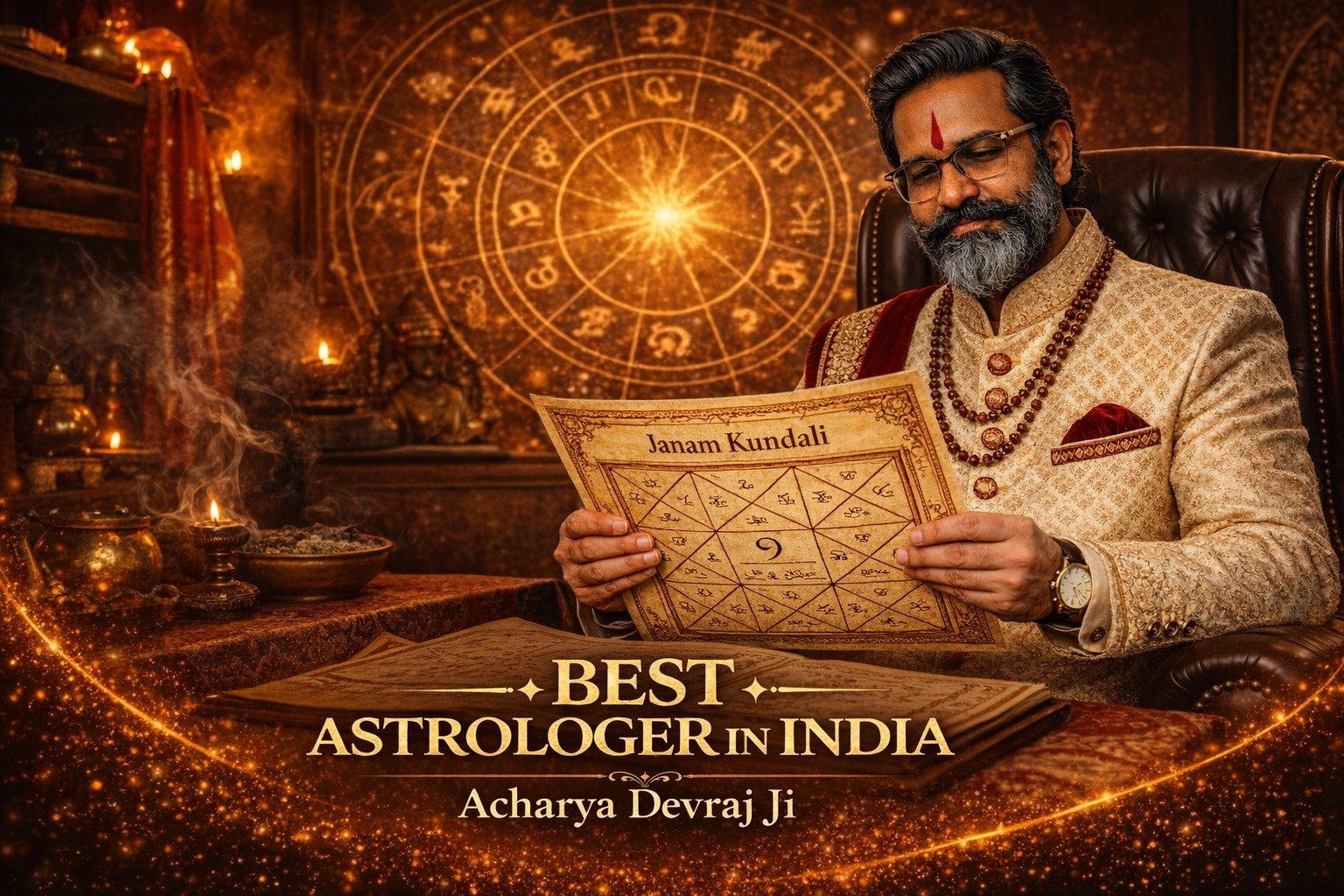Acharya Devraj Ji: The Best Genuine Astrologer in India Online