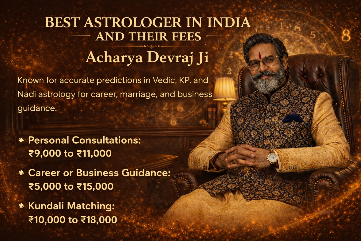 Top 10 Best Astrologer in India and Their Fees 2026