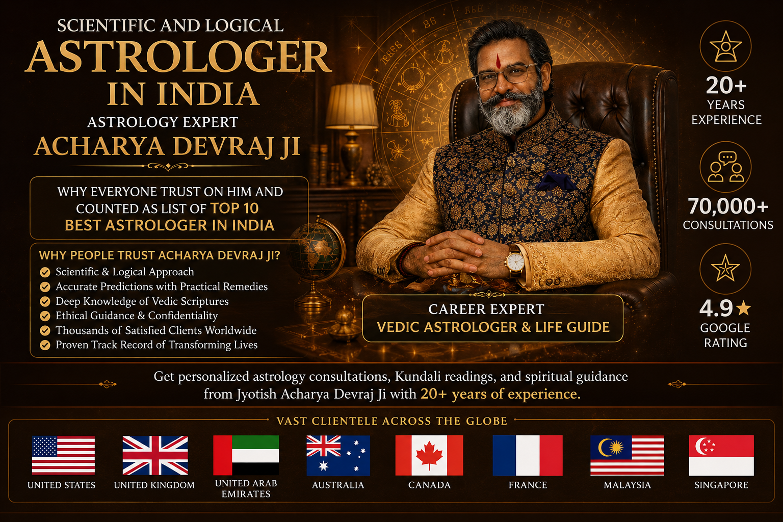 Indias Most Trusted Scientific and Logical Astrologer | Top 10 Best Astrologer in India
